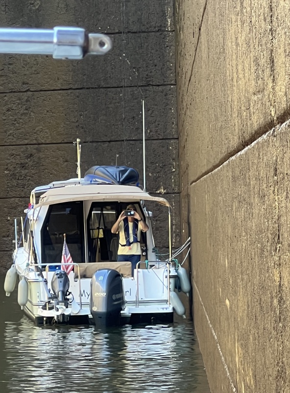 Mystery Girl in lock