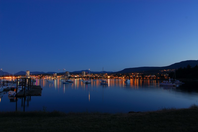 Nanaimo from Newcastle Island