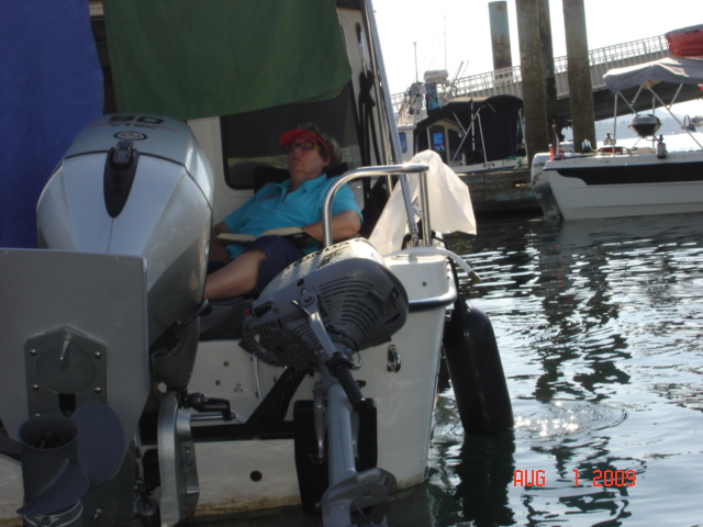 Nap time on SEA PAL