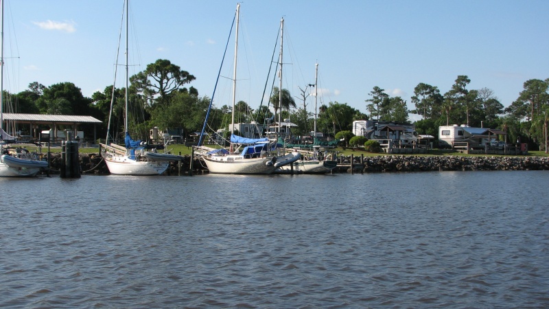 Near Indian Town Marina.  This is where it all began for us.  Twenty years ago we bought a used Morgan 33 Out Island and spent 4 years living aboard in the Caribbean.  Great memories and not much has changed.  A quiet, laid back, easy livin' place to stay.
