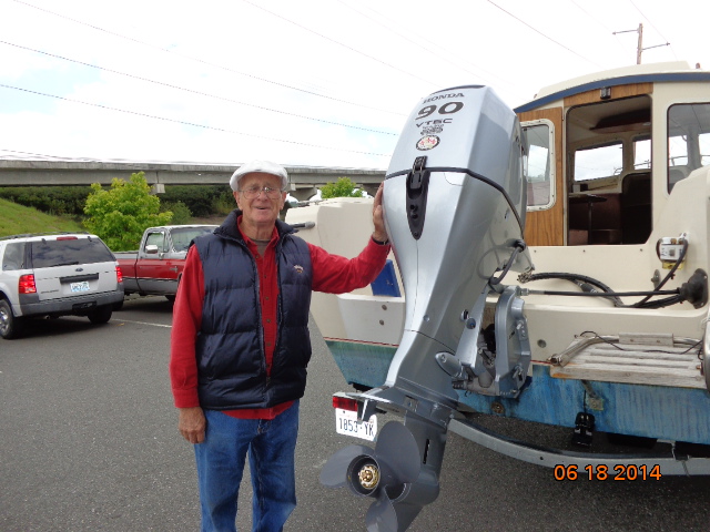 New 90hp Honda