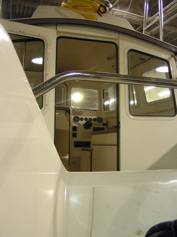 New boat getting rigged