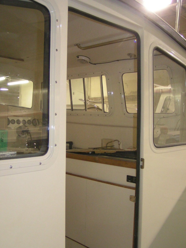New boat getting rigged