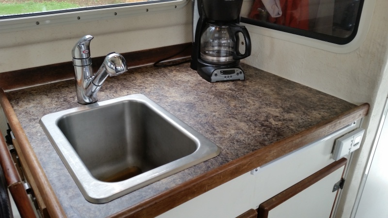 New countertop, Wallas Stove removed
01/24/16