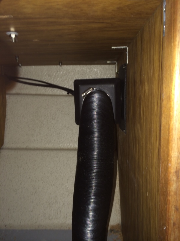 new diesel heater being installed