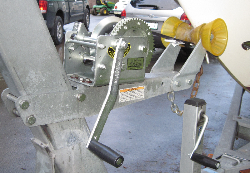 New Fulton T3205 Winch Installed 3-12-11