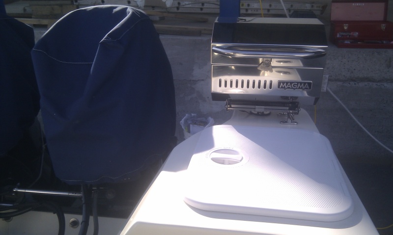 New Magma BBQ with flush mount