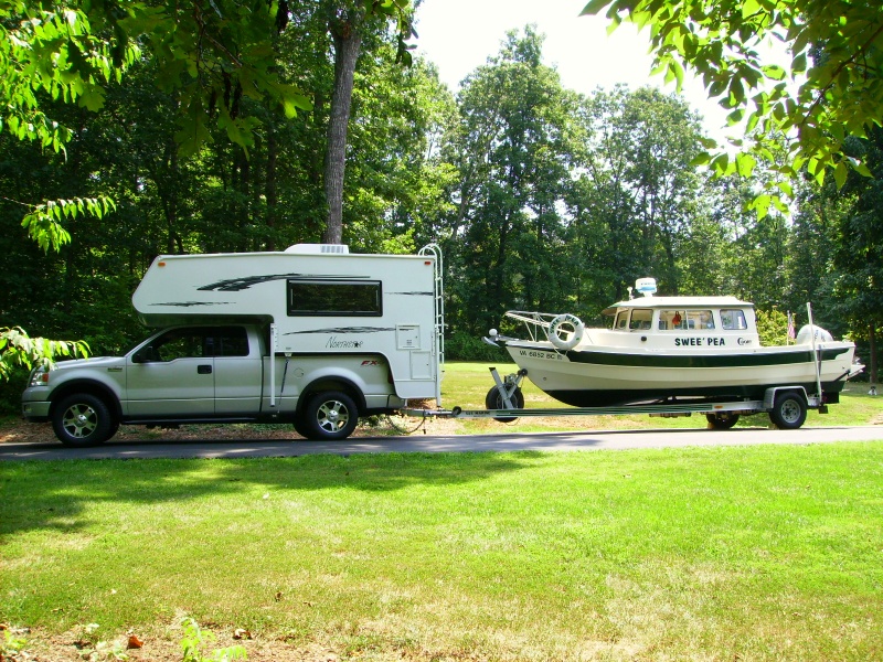 New Northstar Freedom truck camper and Swee Pea