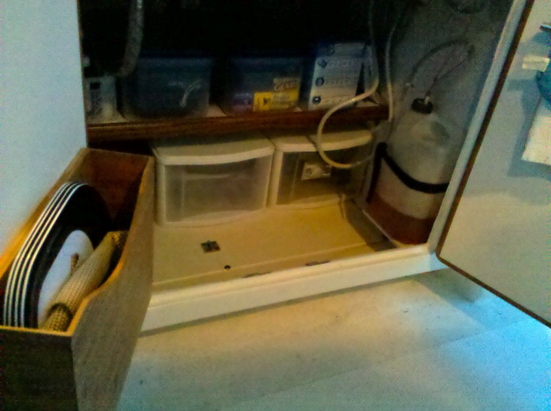 New Shelf Under Galley (low light, phone camera)