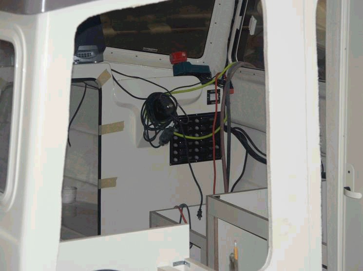 New style electrical panel.  3/8/04