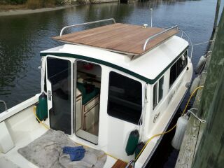 New sun deck rear view