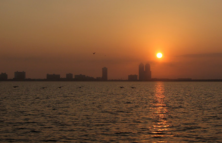 New Year's sunrise