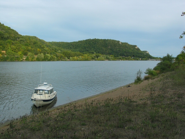 NFH just above lock 5A, many riverbanks area are natural preserves but allow low impact camping, etc.