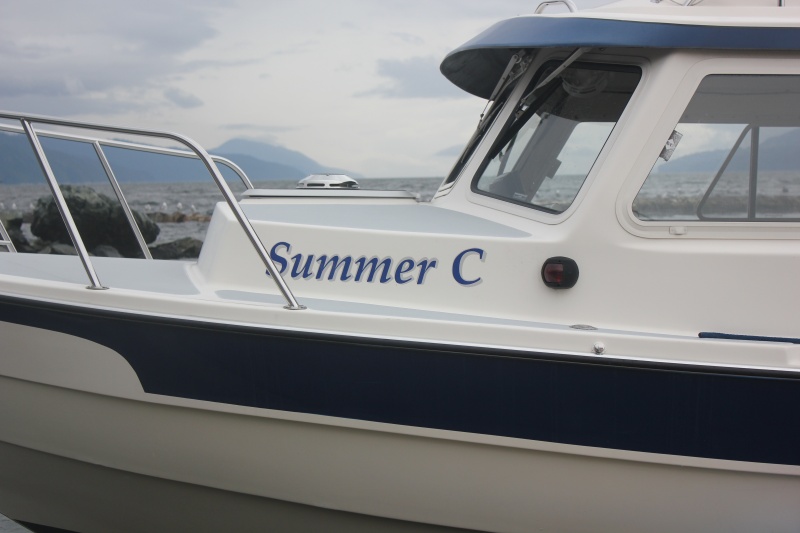Nice folks heading out of Kitimat to do some fishing on a 25