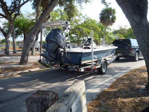 Nice Hewes Flats boat