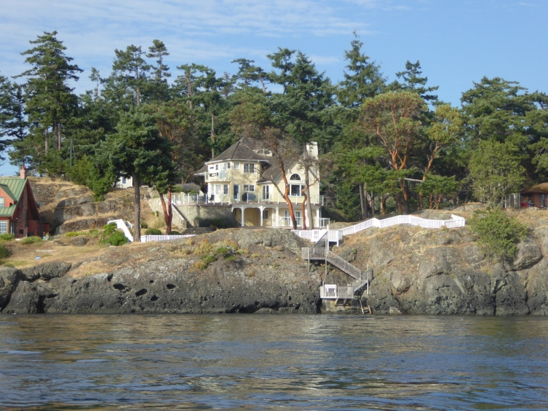 Nice house on south end of South Pender Island