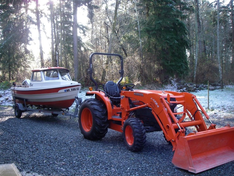 Nice tow rig! Getting ready for our first "splash".
