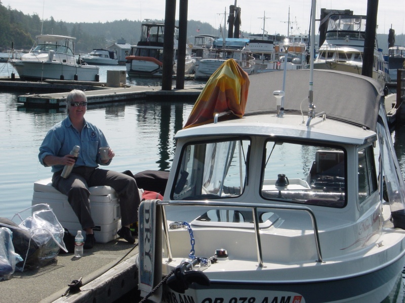 Night before Lopez Nine Inches at 
Friday Harbor