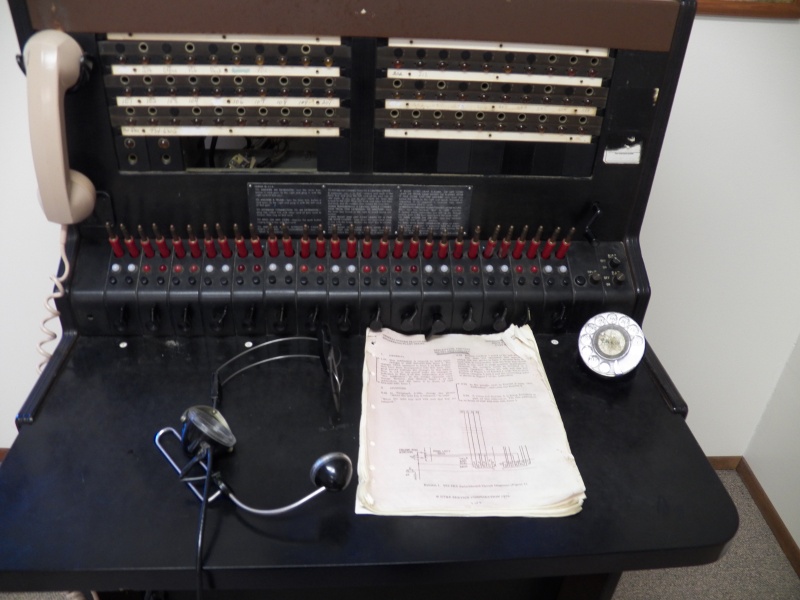 No cell phone coverage, but they did have a land line if you know how to operate it.  If you do, you are called an operator.