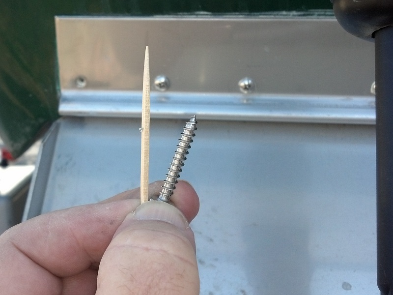 No doubt they drilled that hole too deep