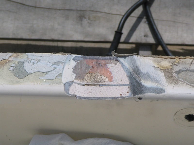 no fiberglass mat used to rebuild cap