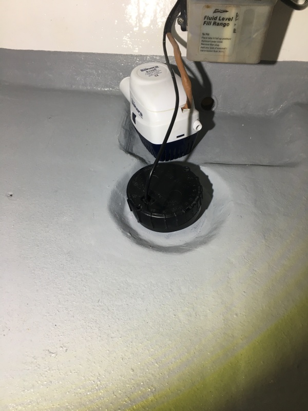 No more transom mounted transponder.