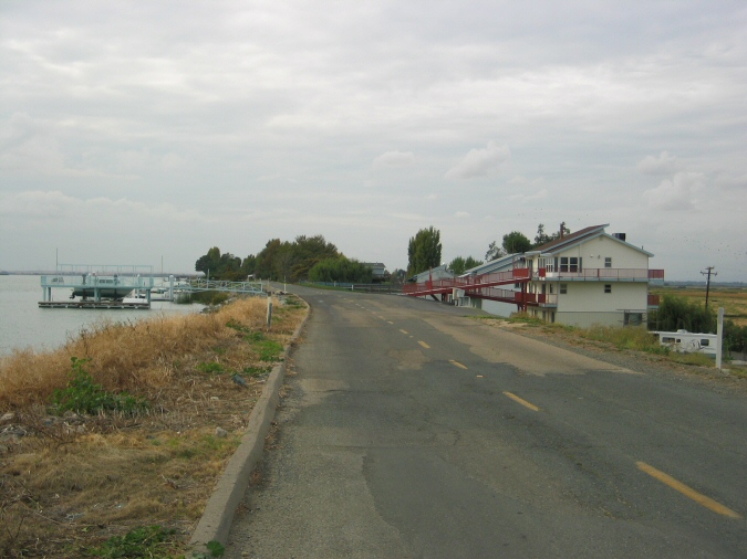 (Not For Hire) Delta Road lowland to right