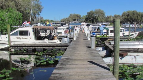 not sure of total # of boats