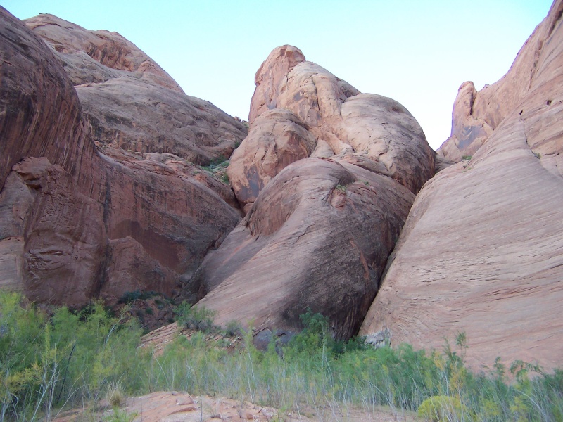 Oak Canyon near where we beached