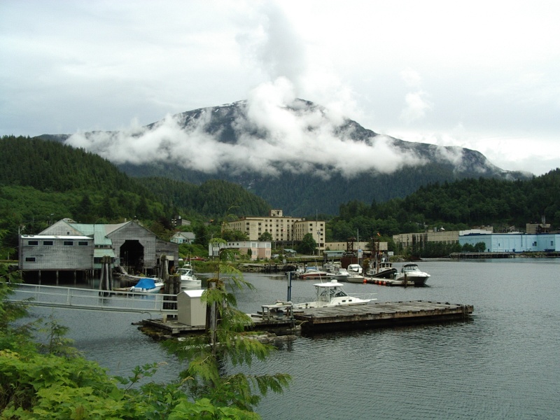 Ocean Falls harbour