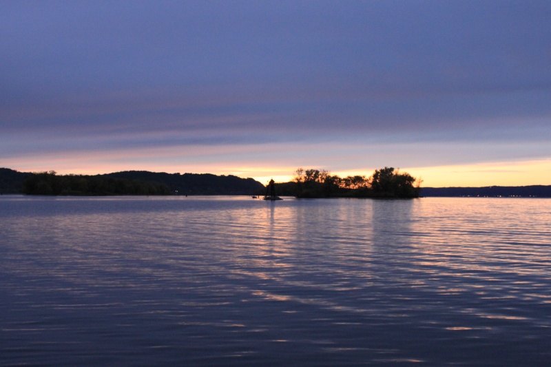 October Sunset(Pool 8) Upper Mississippi River