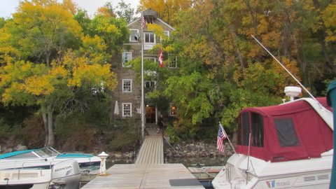 Office, laundry and bathrooms, showers located in this 1815 stone farmhouse. Nicest people we met on the whole trip. Located in Orwell Vermont gas much cheaper on the east side of Lake Champlain (Vermont)New York side west is much higher because of taxes
