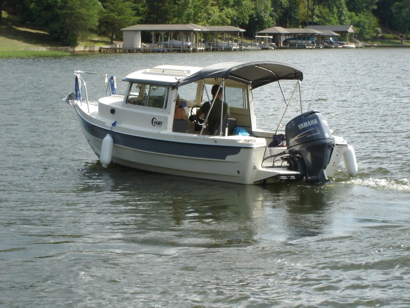 Oh, why not include a pix while underway!