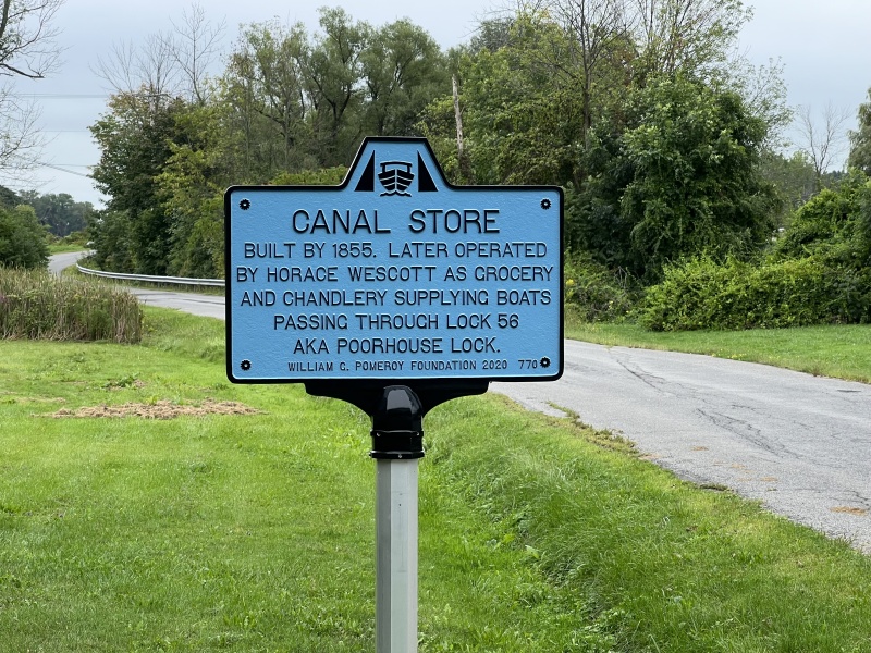 Old lock 56 canal store