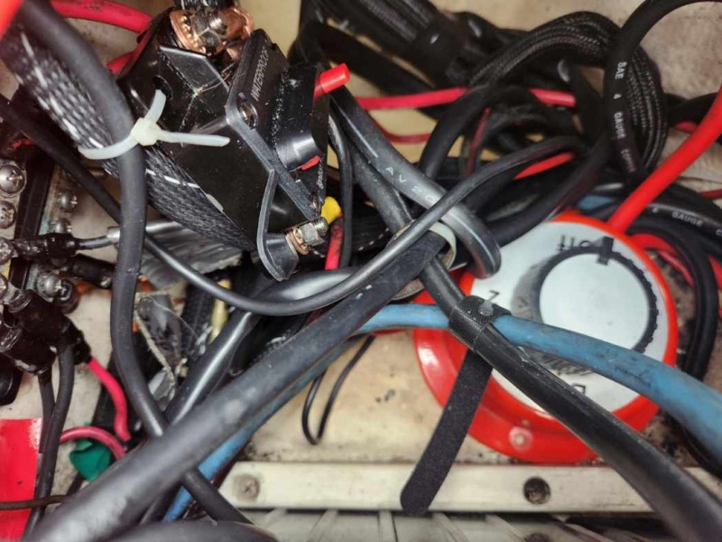 Old wiring and batteries