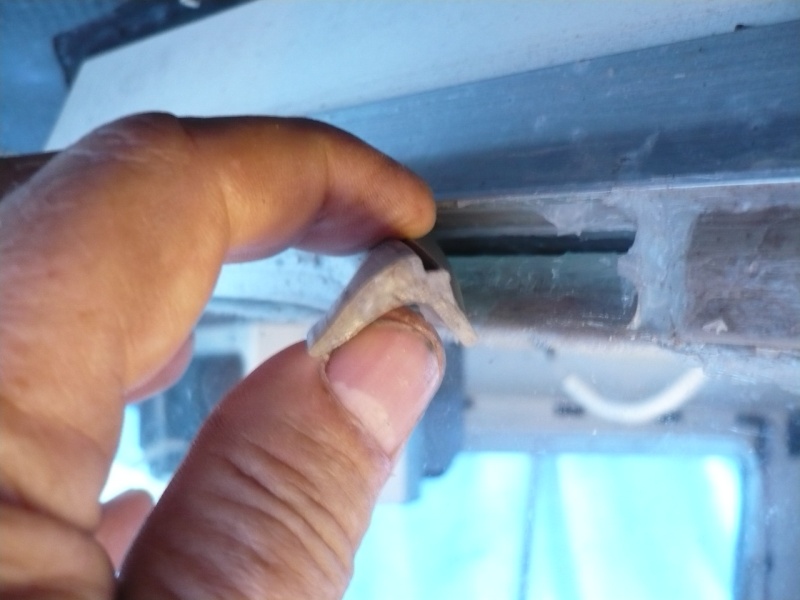 Older boat rubber window gasket. You can see how "gap" from shrinkage was siliconed.This thread suggest a possible replacement source:
http://www.c-brats.com/viewtopic.php?t=11820