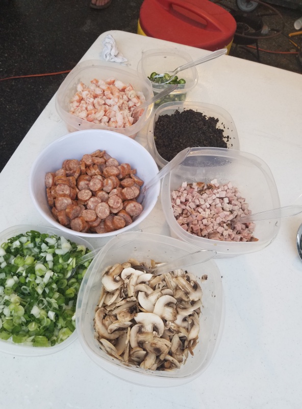 omelette mis en place