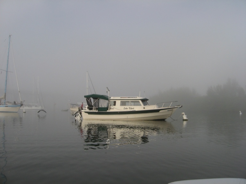 On a mooring ball in Vero Beach,Fla.  city marina. \'11