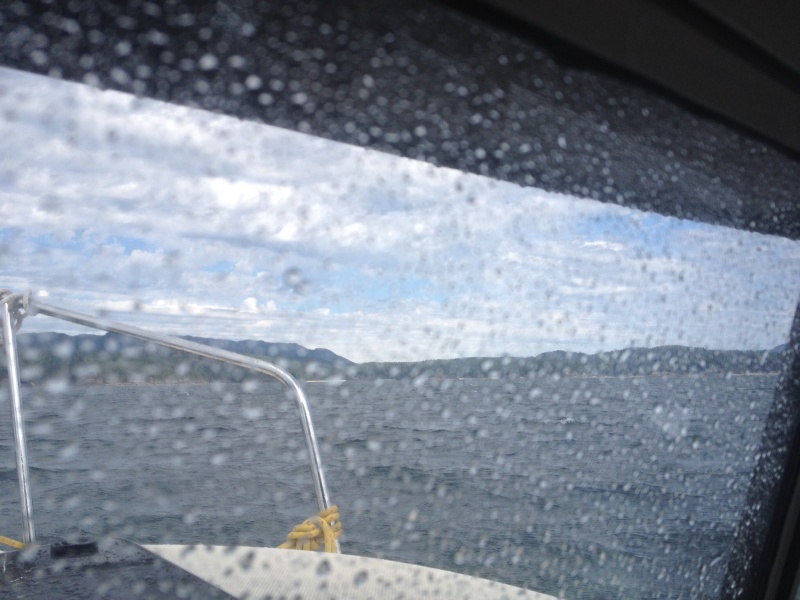 On approach to Heriot Bay NW 25 building later