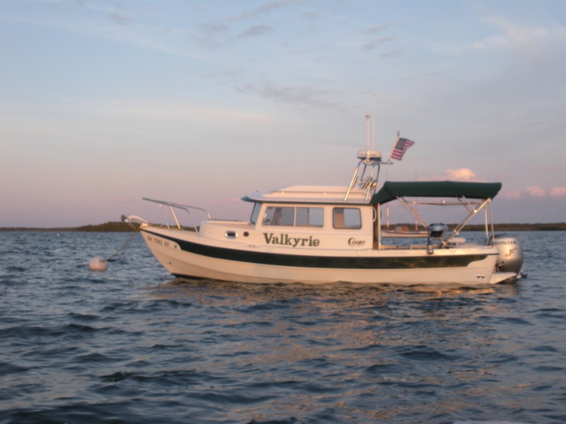 On mooring in Largo Sound before dinghy pirates tried to steal my Achilles.