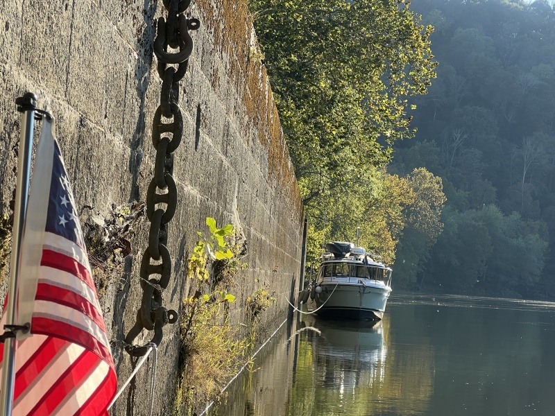 On Old Lock 7 Wall