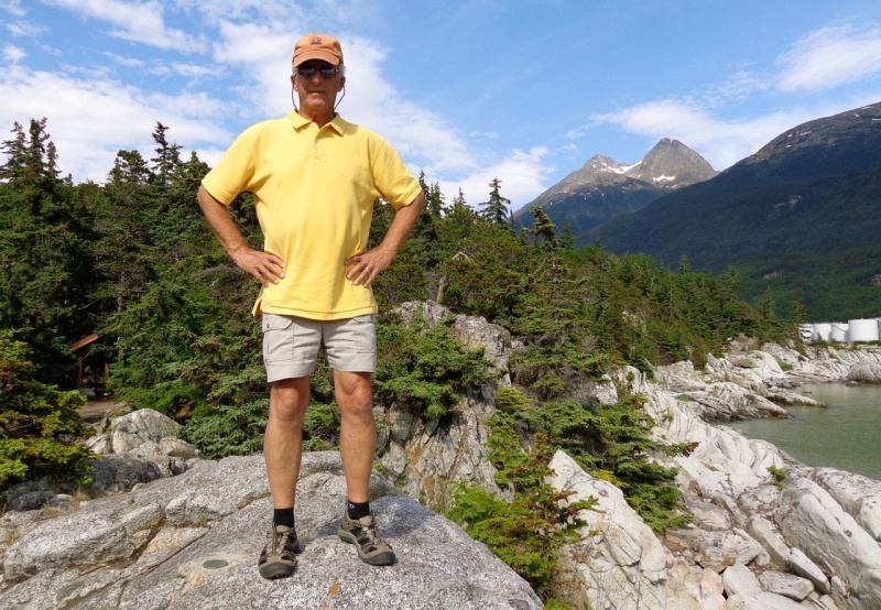 On our hike to Yakutania Point and Smuggler\'s Cove from Skagway