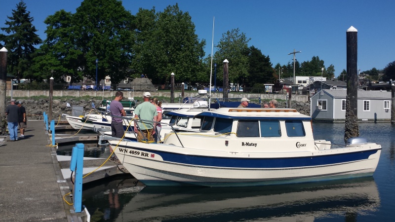 On the docks