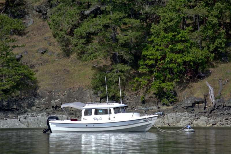 On the mooring buoy
