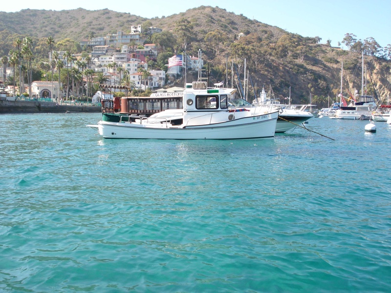 On the mooring in Avalon Catalina Island.