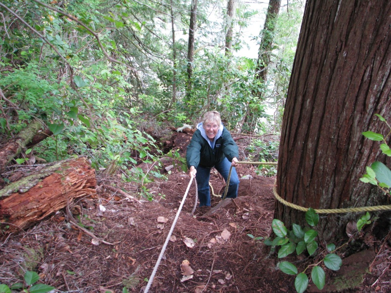On the trail from Echo Bay to Billy Proctors