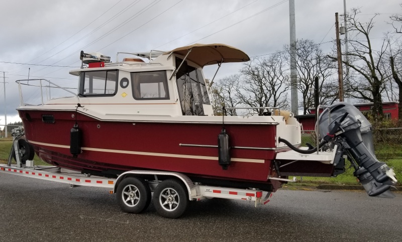 On the trailer