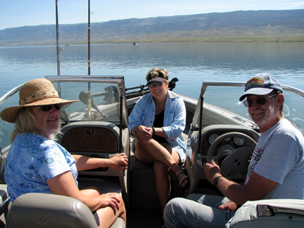 Onboard Brent and Dixie\'s Tracker
