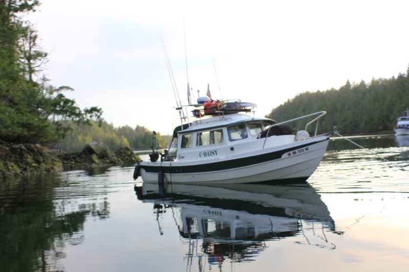 One of many calm anchorages