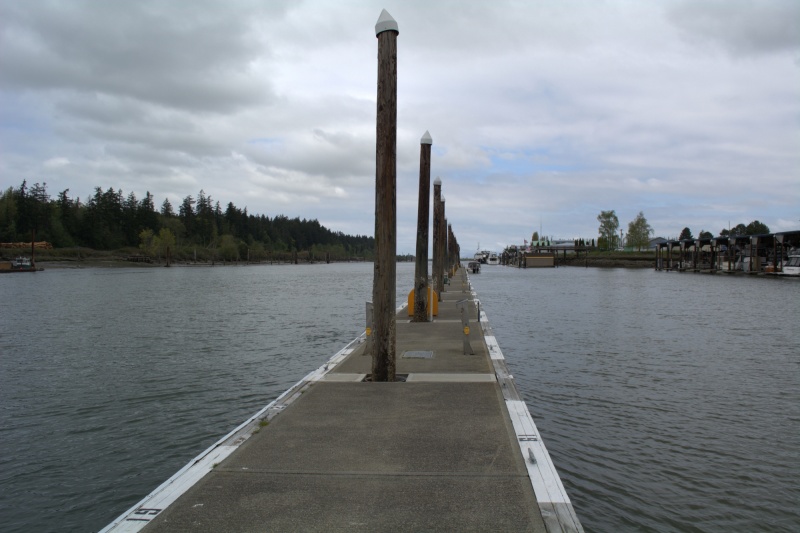 Only boat on the dock